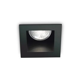 FUNKY FI1 podhledové svítidlo 1x GU10 50W bez zdroje 9cm hranaté IP20, černé