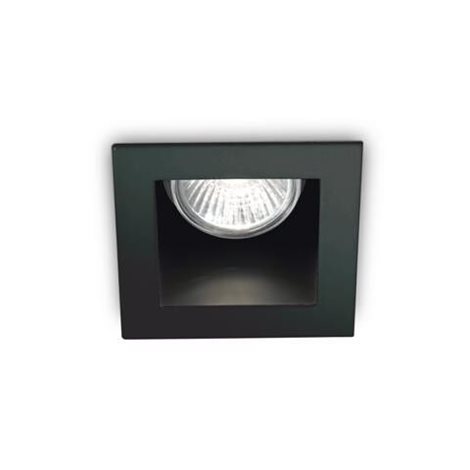 FUNKY FI1 podhledové svítidlo 1x GU10 50W bez zdroje 9cm hranaté IP20, černé 1