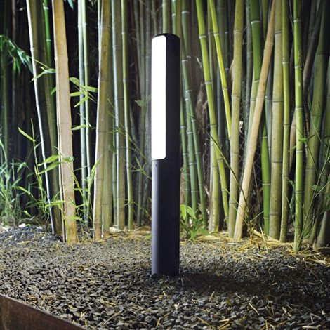 ETERE PT venkovní sloupkové LED svítidlo 9,5W 1150lm 3000K 60,5cm IP44, antracitové 2