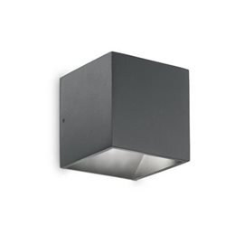 RUBIK AP1 venkovní nástěnné LED svítidlo 8,5W 700lm 3000K IP54, antracitové