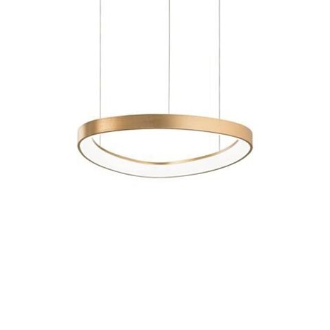 GEMINI SP závěsné LED svítidlo 38W 5100lm 3000K 42,5cm IP20, mosazné