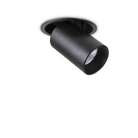 NOVA zápustné LED bodové svítidlo 12W 1000lm 3000K IP20, černé