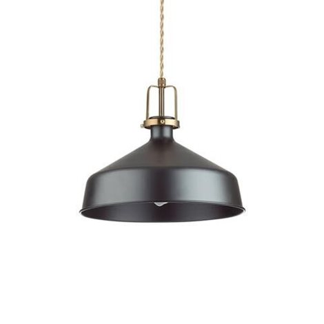 ERIS-1 SP1 závěsné svítidlo 1x E27 60W bez zdroje 21cm IP20, černé 1