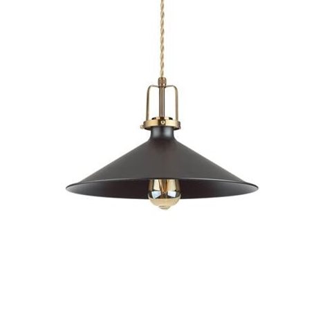 ERIS-4 SP1 závěsné svítidlo 1x E27 60W bez zdroje 36cm IP20, černé 1
