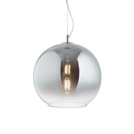NEMO SP1 D40 závěsné svítidlo 1x E27 60W bez zdroje 40cm IP20, stínovaný chrom 1