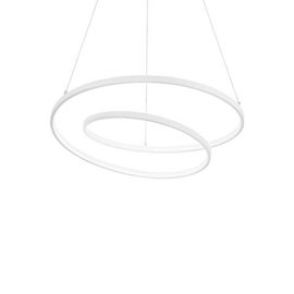 OZ SP závěsné LED svítidlo 48W 5300lm 3000K On-Off 60cm IP20, bílé