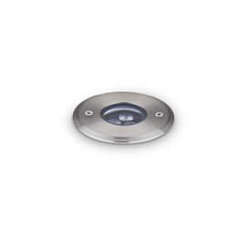 FLOOR venkovní zemní zápustné svítidlo LED 3W 310lm 3000K 9cm IP67, ocelové