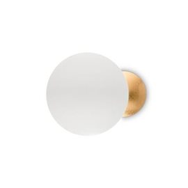 ECLISSI nástěnné LED svítidlo 11W 950lm 3000K 30cm IP20, zlaté