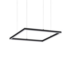 ORACLE SLIM závěsné LED svítidlo 33W 3300lm 3000K On-Off 50cm hranaté IP20, černé
