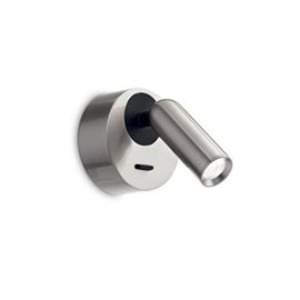 BEAN AP nástěnné svítidlo LED 3W 280lm 3000K kulaté IP20, niklové