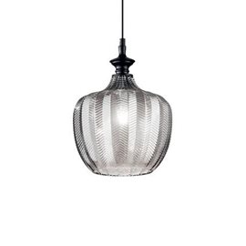 LORD SP1 závěsné svítidlo 1x E27 60W bez zdroje 23cm IP20, kouřové
