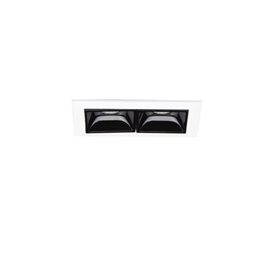 LIKA TRIM stropní zápustné svítidlo LED 6W 520lm 4000K IP20, bílo-černé