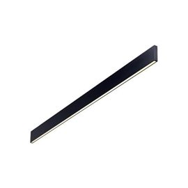 LINUS AP nástěnné lineární LED svítidlo 32W 3600lm 4000K 120cm IP20, černé