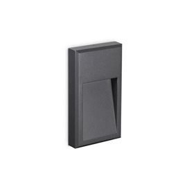 FEBE-2 AP venkovní nástěnné LED svítidlo 6W 500lm 3000K 13cm IP65, antracitové