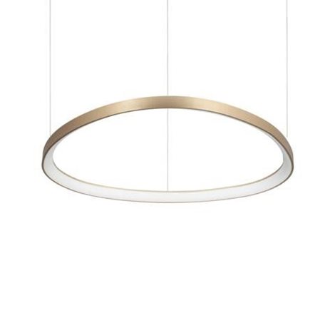 GEMINI SP závěsné LED svítidlo 59W 7600lm 3000K 81cm IP20, mosazné