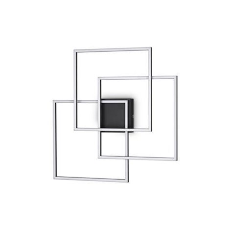 FRAME PL přisazené svítidlo LED 35W 4950lm 59cm čtvercové IP20, černé