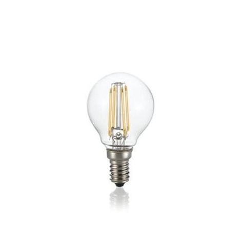 SFERA TRASPARENT LED filamentová žárovka E14 4W 420lm 3000K čirá, nestmívatelná