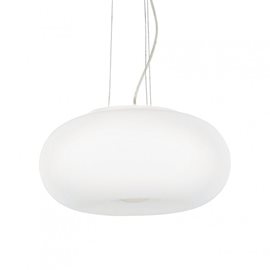 ULISSE SP3 závěsné svítidlo 3x E27 60W bez zdroje 52cm IP20, bílé