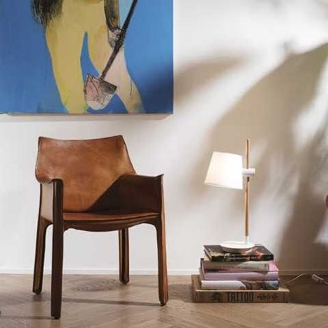 AXEL TL1 stolní lampa 1x E27 60W bez zdroje 66cm IP20, bílá 3