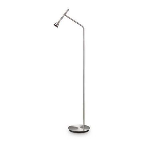 DIESIS PT stojací LED lampa 4,5W 300lm 3000K 151cm IP20, niklová 1