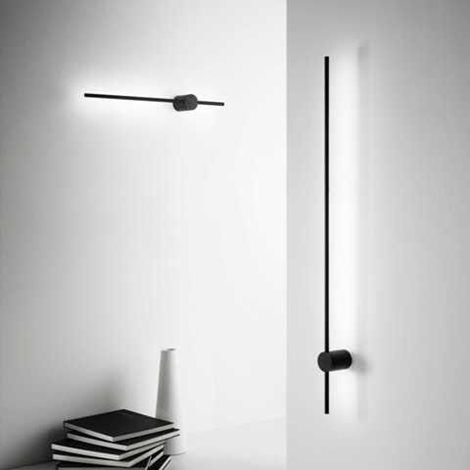 ESSENCE AP nástěnné LED svítidlo 11W 1650lm 3000K 70cm IP20, černé 4
