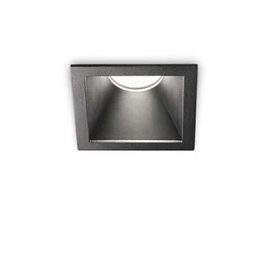 GAME SQUARE zápustné LED svítidlo 11W 1000lm 2700K 8,4cm hranaté IP20, černé