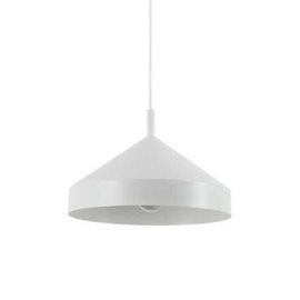 YURTA SP1 závěsné svítidlo 1x E27 60W bez zdroje 30cm IP20, bílé