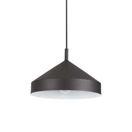 YURTA SP1 závěsné svítidlo 1x E27 60W bez zdroje 30cm IP20, černé