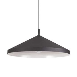YURTA SP1 závěsné svítidlo 1x E27 60W bez zdroje 50cm IP20, černé