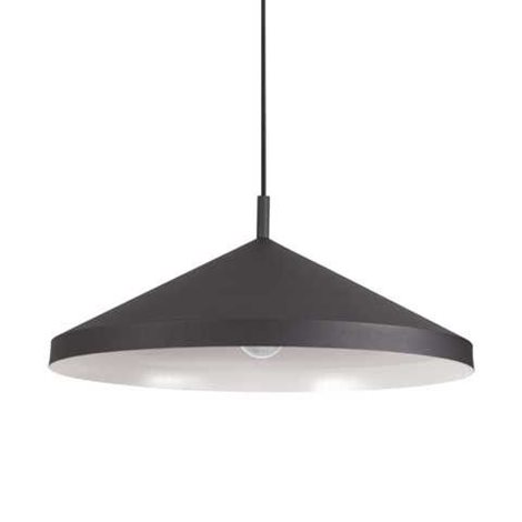 YURTA SP1 závěsné svítidlo 1x E27 60W bez zdroje 50cm IP20, černé 1