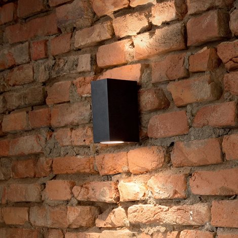 UP AP1 GRIGIO venkovní nástěnné svítidlo 1x15W G9 IP44 šedá 2
