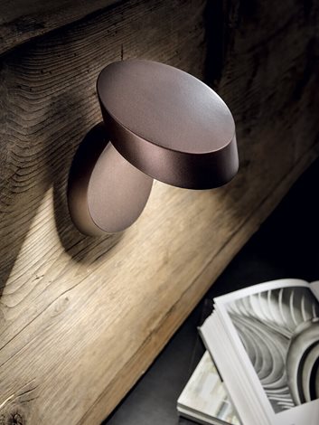 Pin-Up nástěnné svítidlo LED 1x 8W 920lm 270K IP20, měděná bronz 2