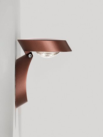 Pin-Up nástěnné svítidlo LED 1x 8W 920lm 270K IP20, měděná bronz 1