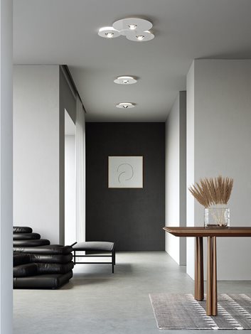 BUGIA SINGLE přisazené svítidlo LED 15W 1245lm 2700K 24cm IP20, bílé 4