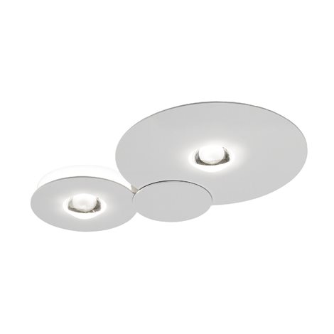 Bugia Double stropní svíitdlo LED 30W 2490lm 2700K IP20, bílá/ bílá 1