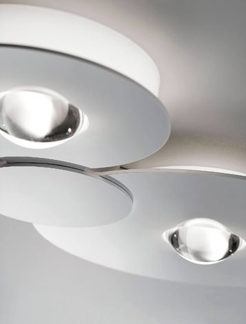 BUGIA DOUBLE přisazené svítidlo LED 30W 2710lm 3000K IP20, bílé 3