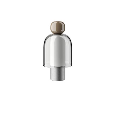 Easy Peasy Chestnut stolní lampa LED 3W 380lm 2700-3300K 23cm IP20 stmívatelná, šedá 1