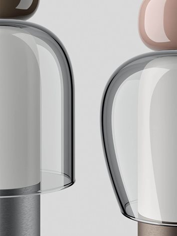 Easy Peasy stolní lampa LED 3W 380lm 2700-3300K 23cm IP20 stmívatelná, růžová 3