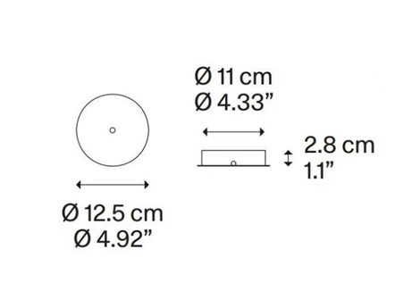 RADIAL CANOPY 4 LIGHTS Ø 12,5CM MATT WHITE 2