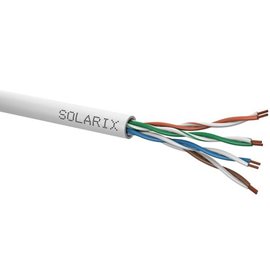 SXKL-5E-UTP-PVC-GY Kabel licna Solarix CAT5e UTP PVC šedý