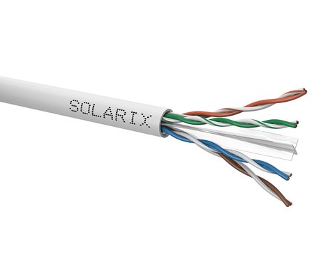 SXKD-6-UTP-PVC Kabel Solarix CAT6 UTP PVC 305m/box 1