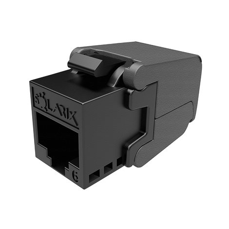 SXKJ-5E-UTP-BK-SA Samořezný keystone Solarix CAT5E UTP RJ45 černý 1