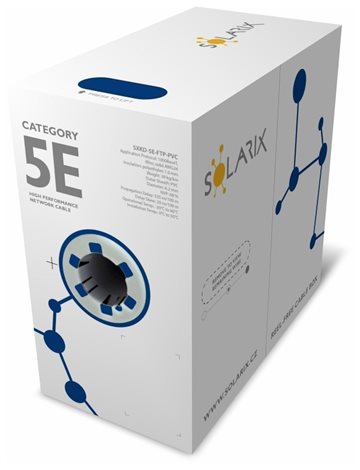 SXKD-5E-FTP-PVC Kabel Solarix CAT5E FTP PVC 305m/box 2