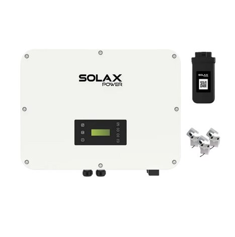 X3H-ULT-30K + AFCI, Třífázový hybridní střídač včetně Wifi+LAN, CT, 30000W AC (3xMPPT)