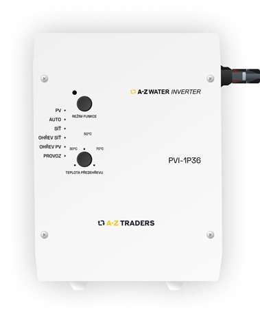 A-Z WATER INVERTER 3,5kW, solární měnič (regulátor) pro ohřev vody 4