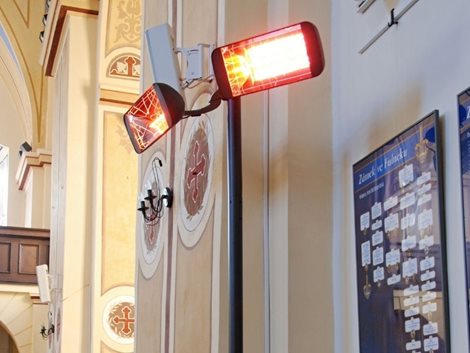 VTOW30FM Infrazářič HELIOS TOWER - 2x1,5 kW 5