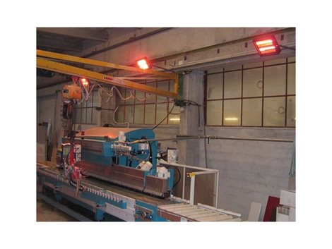 V400/2V-40X5FM Infrazářič VARMA 400/2V - 2x2 kW 4