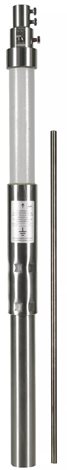 105316 Podpůrná trubka D 50mm L 4700mm GFK/nerez s jímačem D 10mm L 1000mm 1