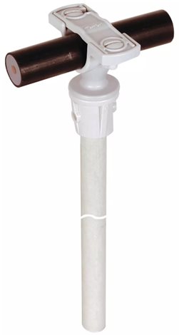 106815 Distanční držák PA/GFK L 1270mm šedý s držákem vedení Ø20mm pro HVI 1