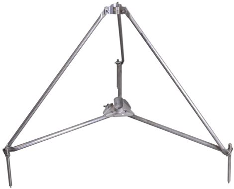 107390 Tříramenný stativ sklopný pro D40/50mm rádius 680mm náklon 10° nerez 1